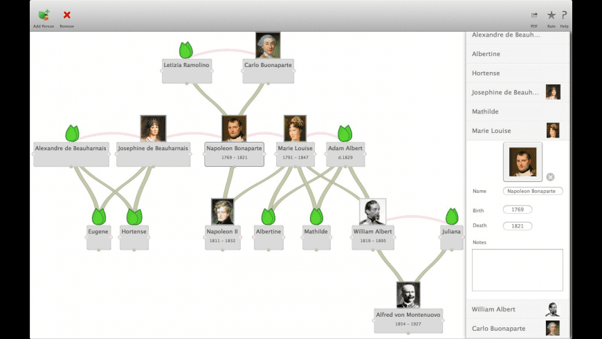 family tree programs for mac